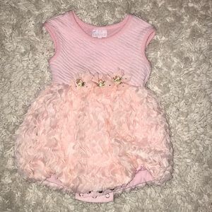 Light pink romper dress